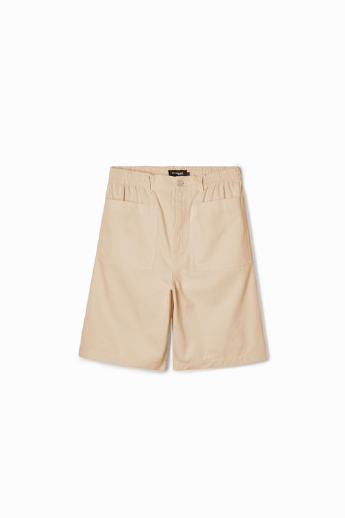 Plain shorts with pocket
