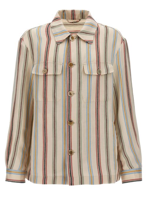 Striped Overshirt