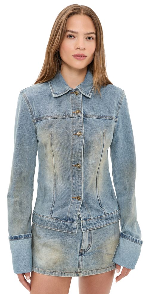 The Bronx Denim Jacket Stone Blue