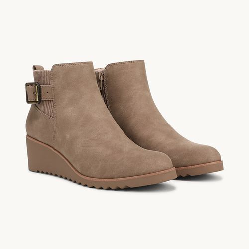 Stride Zayne Ankle Bootie Boots Brown Faux Leather