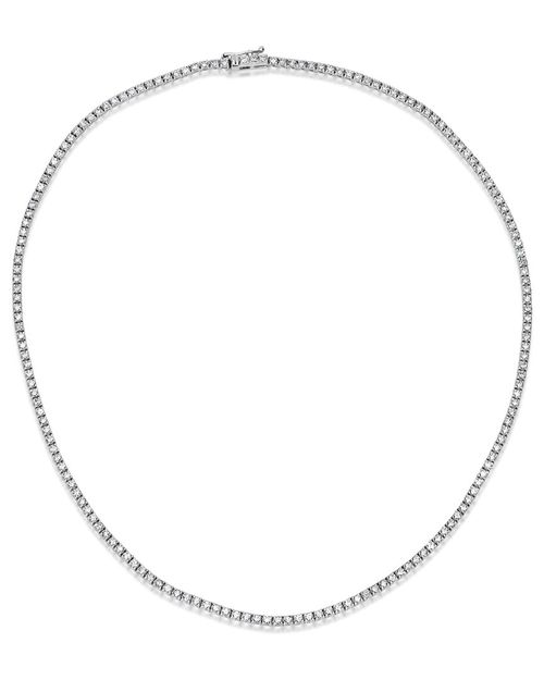 14K 4.00 Ct. Tw. Lab-Grown Diamond Necklace