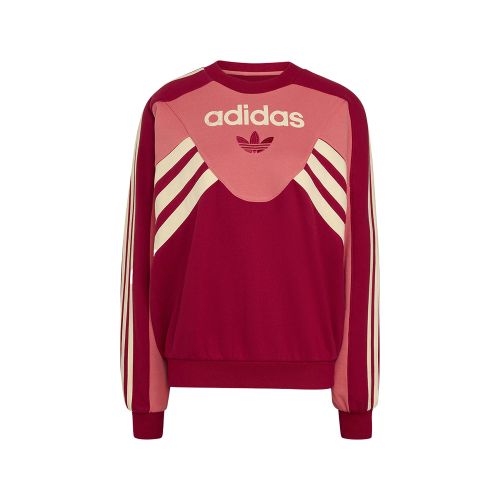 Garment Washed Graphic Crew Sweatshirt