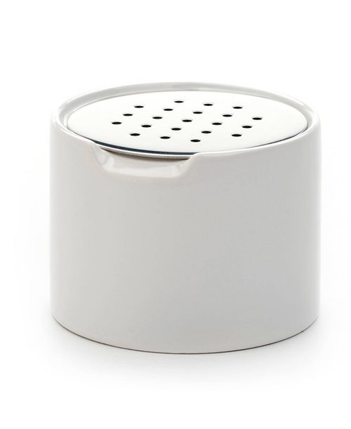 "Endurance Stainless Steel 3.25"" x 2.5"" Fruit Fly Trap - White"
