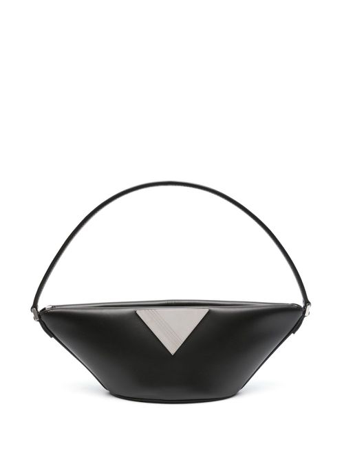 Piccola leather shoulder bag - Black