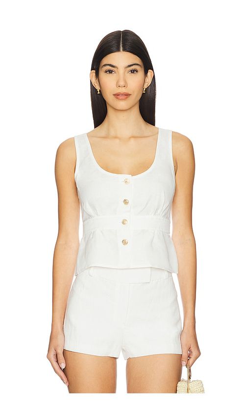 PAIGE Caine Top in White.  8. Also in 0, 00, 10, 12, 14, 2