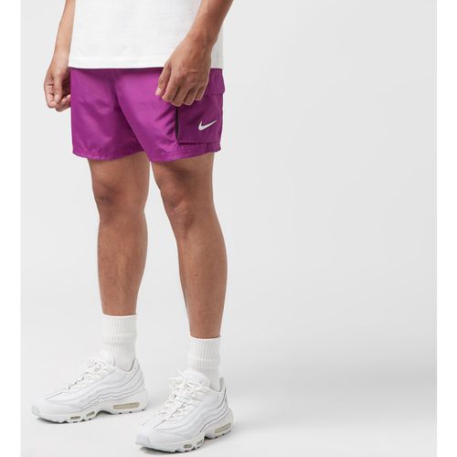 Nike Swim 5" Cargo Volley Shorts - Purple