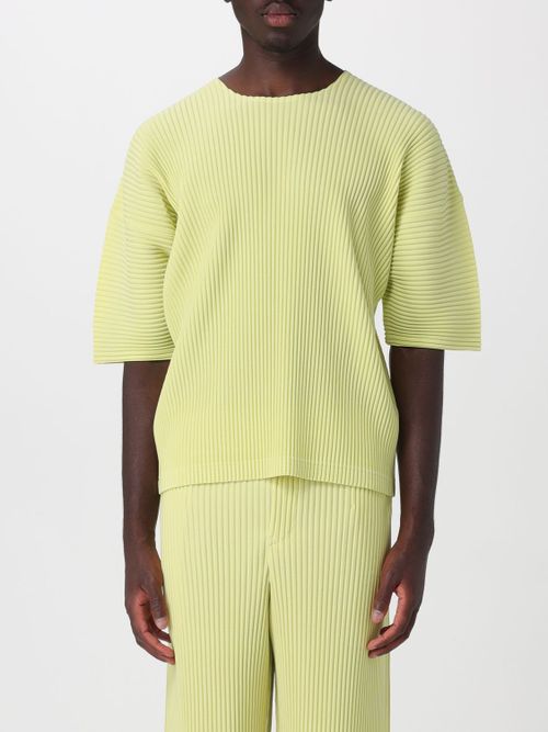 Polo Shirt Men color Yellow