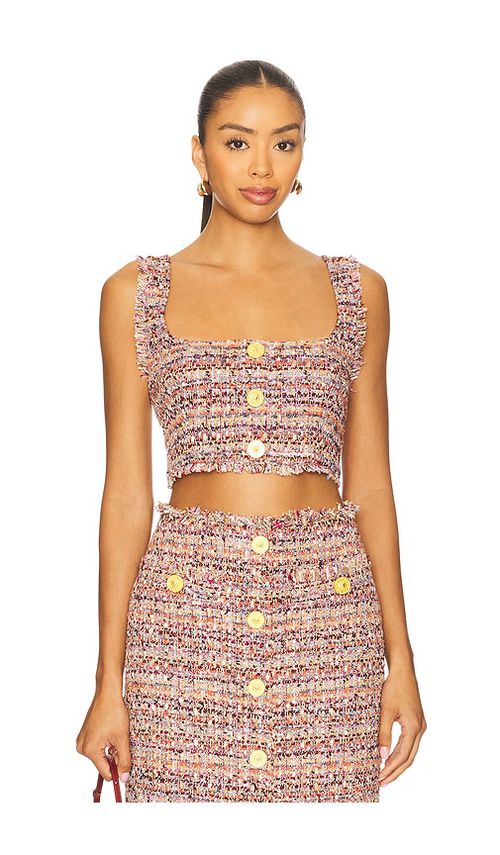 L'AGENCE Maylin Bralette Top in Pink. -  XS also in L