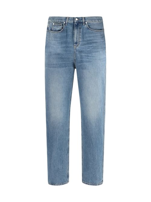 Slim-Fit Certified Cotton Denim Jeans — Blue