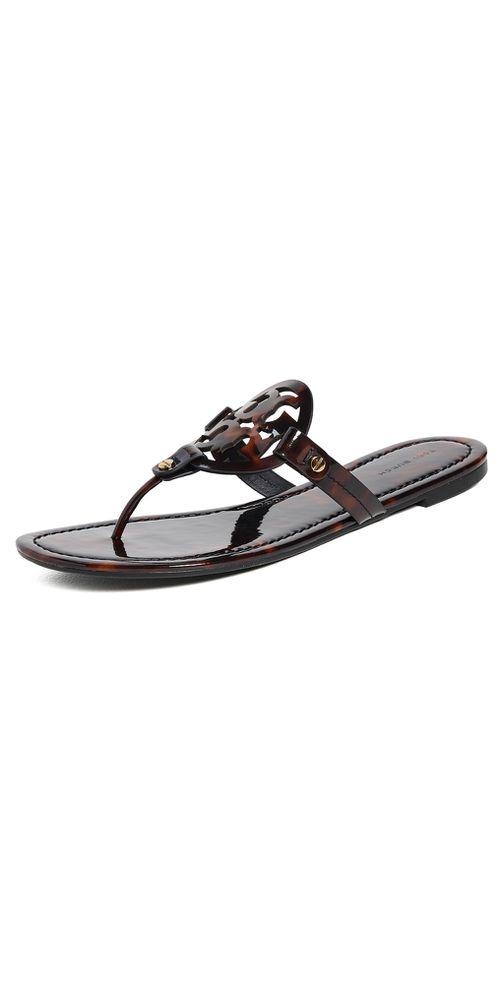 Miller Sandals Tortoise Patent