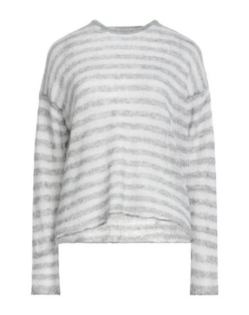 Woman Sweater Grey Size M Mohair wool, Polyamide, Virgin Wool