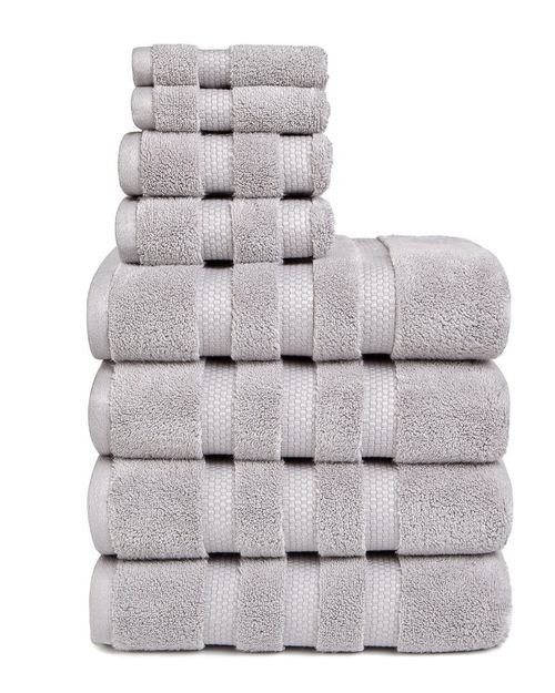 Vivendi Infinity Zero Twist 8pc Towel Set