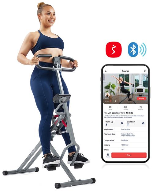 Row-N-Ride Hydraulic Squat Assist Trainer
