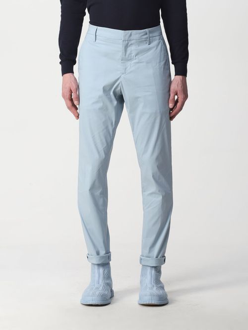 Trousers in cotton blend