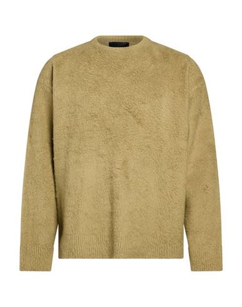Man Sweater Khaki Size 36 Cotton, Polyamide, Elastane