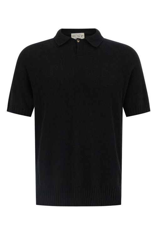 Spongy Effect Polo Shirt