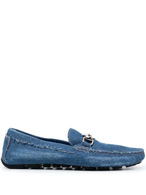 Denim slip-on moccasin - Blue