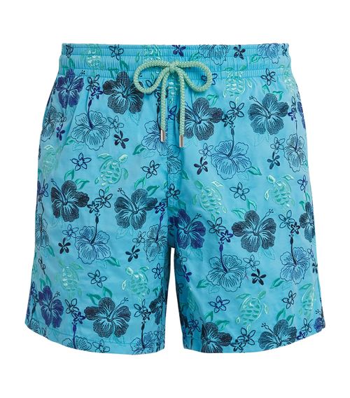 Embroidered Mistral Swim Shorts