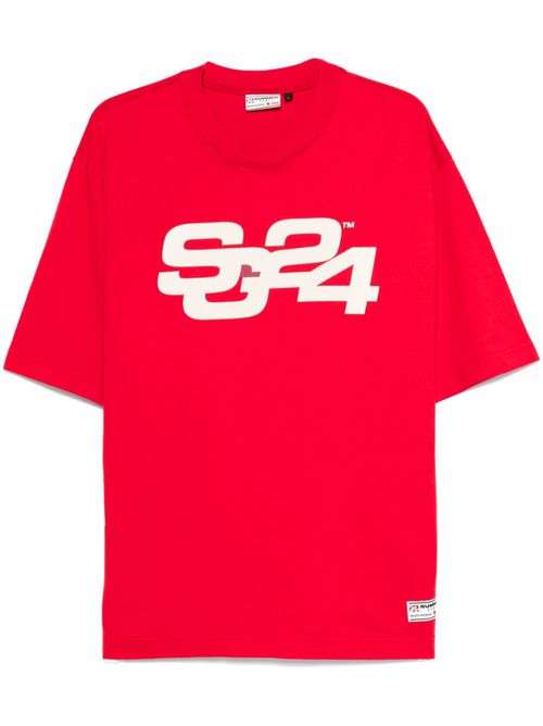 Organic cotton sweatshirt - Red
