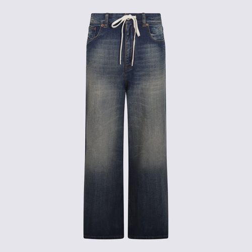 Medium Blue Cotton Jeans