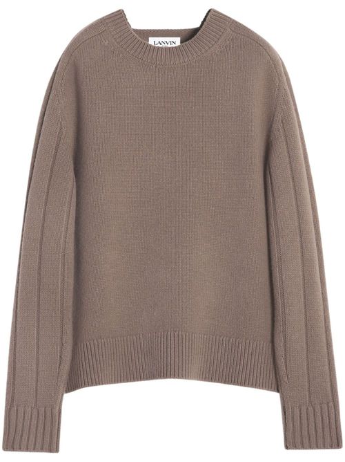 Seam-detail jumper - Neutrals
