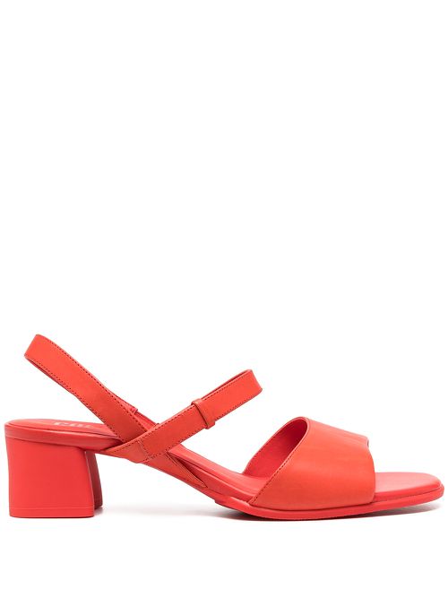 Katie ankle strap sandals - Red