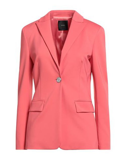 Woman Blazer Coral Size 2 Viscose, Nylon, Elastane