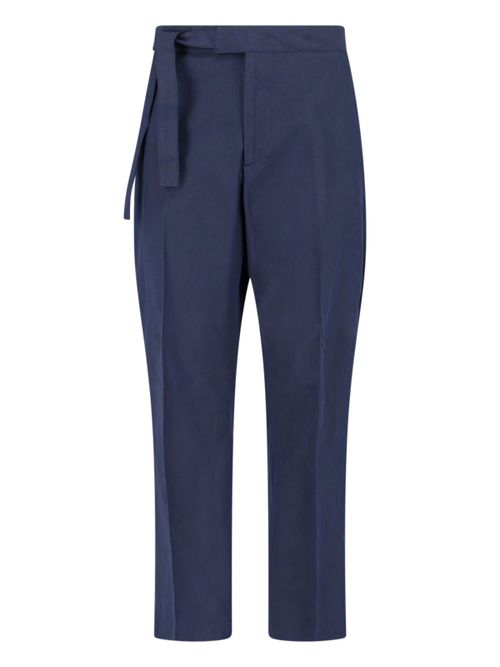 Men's Cotton-Lyocell Trousers with Viscose Lining