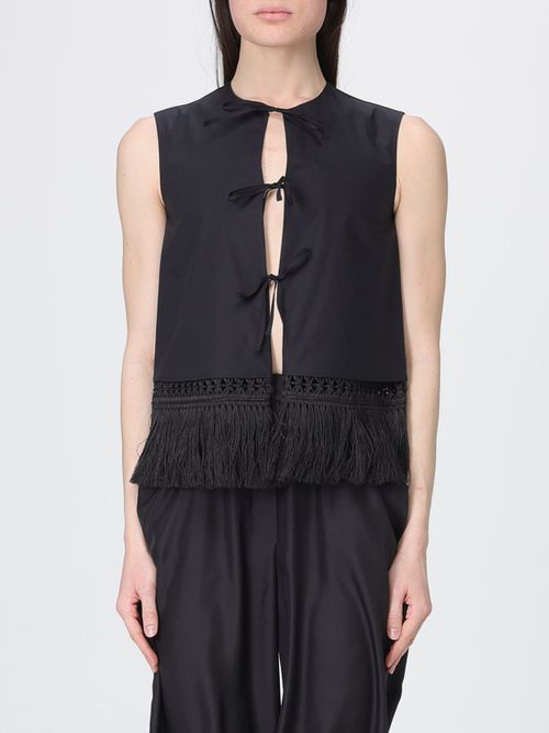 Waistcoat Woman color Black