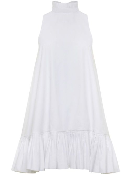 Alcott poplin minidress - White