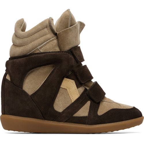 Brown & Taupe Bekett Sneakers