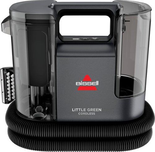 Bissell Little Green Cordless Portable Deep Cleaner - Titanium with silver accents