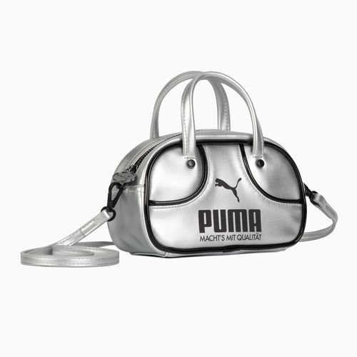PUMA 1976 Archive Metallic Micro 2.5L Grip Bag in Grey