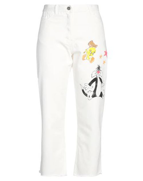 Woman Denim pants White