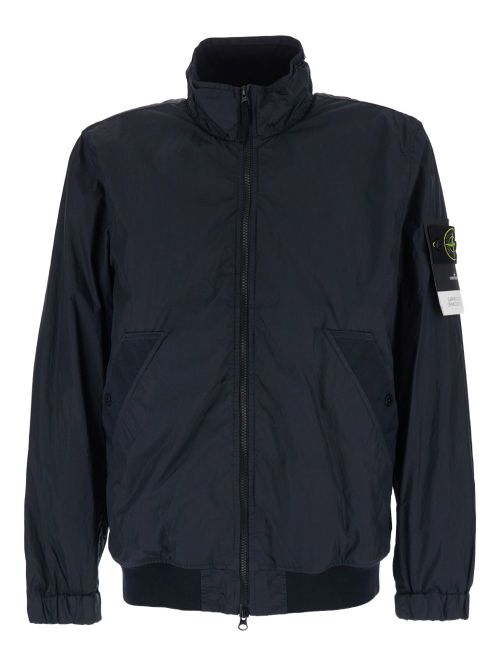 Zipped blouson jacket