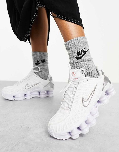 Shox TL sneakers in white