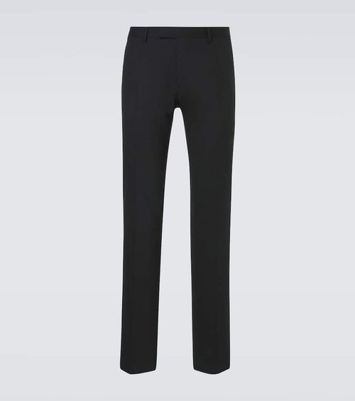 Wool tuxedo pants
