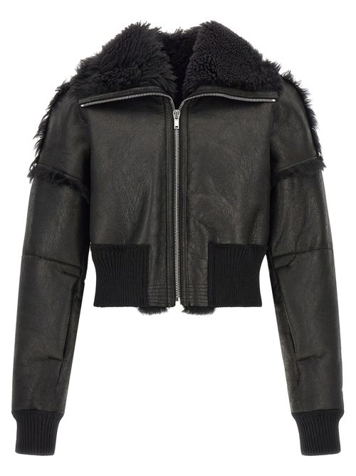 Flight Jkt Cropped Bomber Jacket
