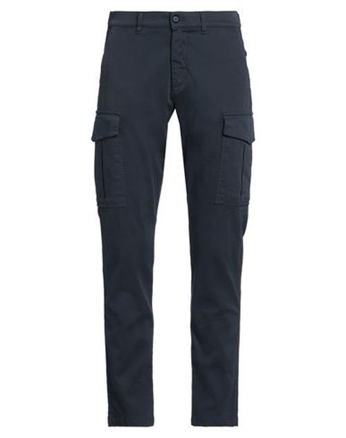 Man Pants Midnight blue Size 32 Cotton, Elastane