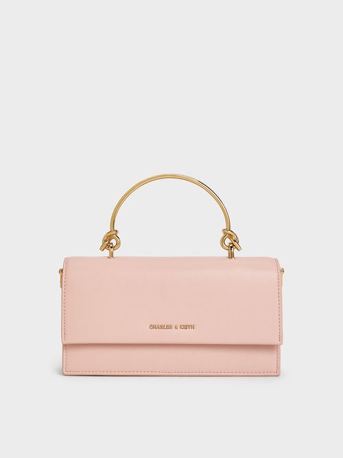 Charles & Keith - Kristine Sculptural-Handle Long Wallet