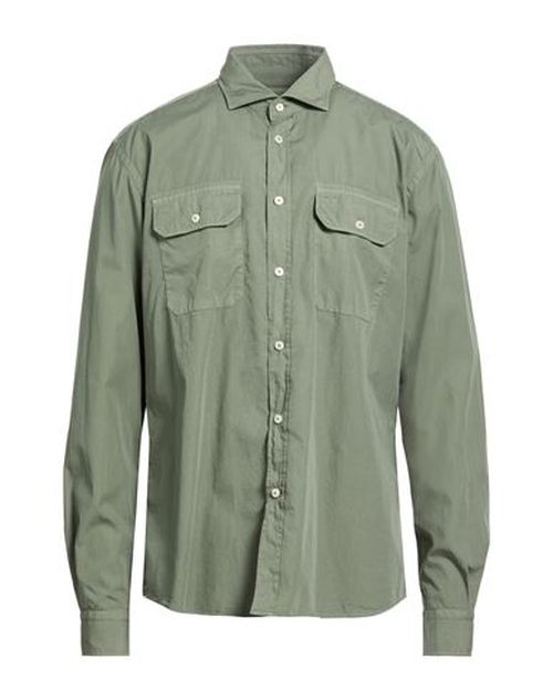 Man Shirt Khaki Size 15 ¾ Cotton