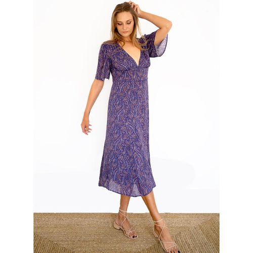 Aurora Midi Dress | : Paisley Garden | Color