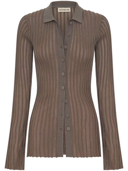Mika cardigan - Brown