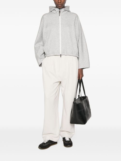 Cotton Blend Hoodie