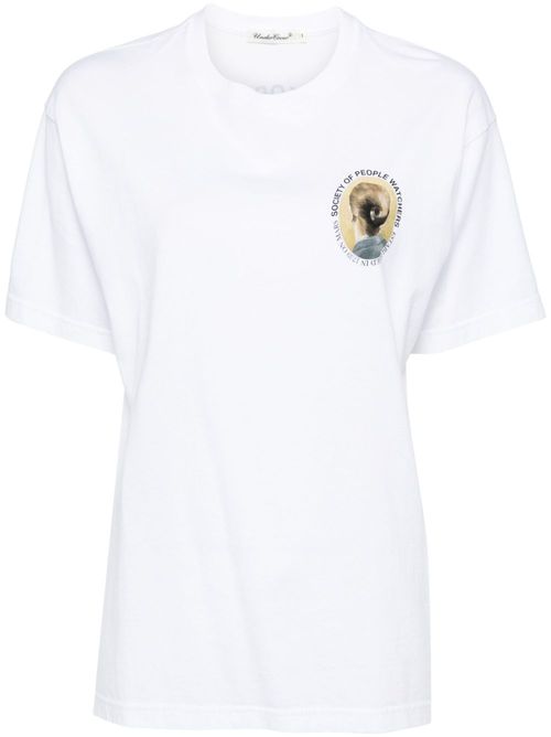 Graphic print T-shirt - White