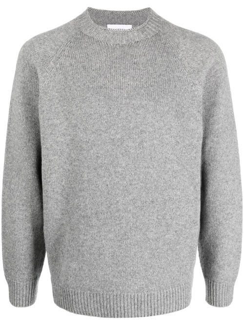 Round-neck cashmere jumper - Grey