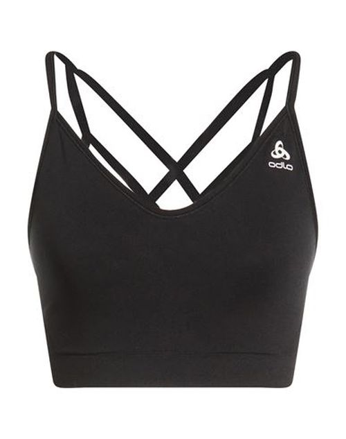 Woman Top Black Size L Polyamide, Polyester, Elastane