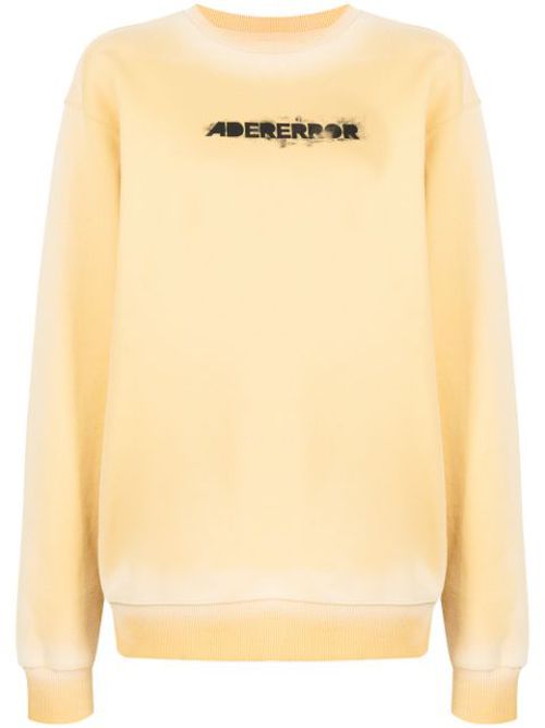 Logo-print oversized sweatshirt