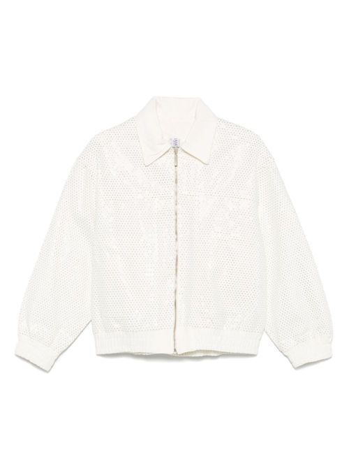 LIU JO embellished jacket - White