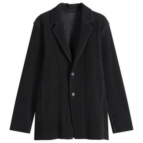 Men's Pleat Blazer Black